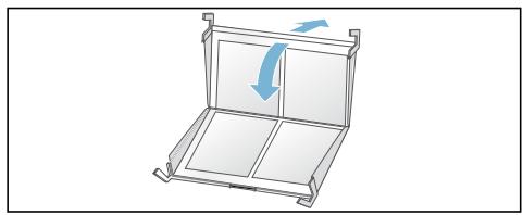 SIEMENS WT47W460FF IQ500 - Nettoyer le filtre à boules après chaque séchage : - 4
