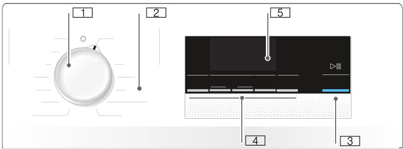 SIEMENS WT45H 291FF - Bandeau de commande - 1