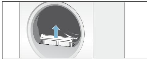 SIEMENS WT45H 291FF - Nettoyer le filtre à peluches - 1