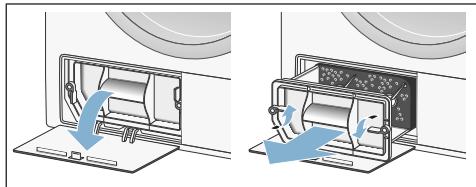SIEMENS WT45H 291FF - Nettoyage du filtre easyclean - 1