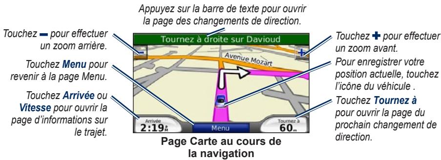 GARMIN VOLVO - Page carte - 1