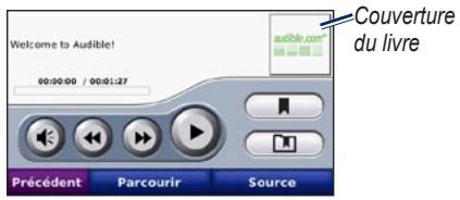 GARMIN VOLVO - Écoute d'un livre - 1
