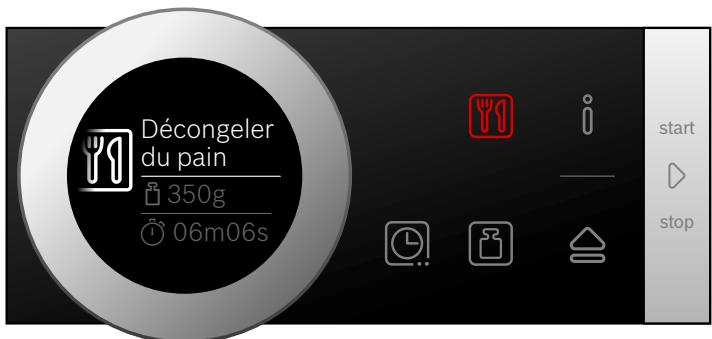 BOSCH BFL634GB1 - Réglage d'un programme - 1