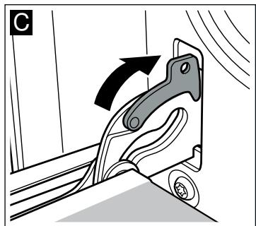 BOSCH HBA64B152F - Remonter la porte - 3