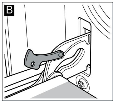 BOSCH HBA64B152F - Démonter et remonter la porte du four - 2