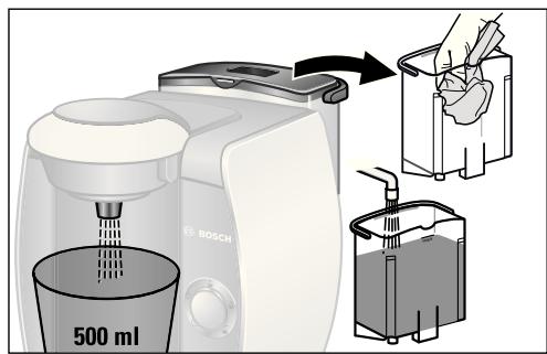 BOSCH TAS-4014 - Effectuer le programme de détartrage - 1