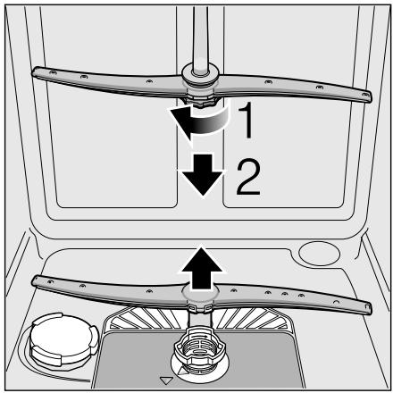 BOSCH SMS69P22EU - Bras d'aspersion - 1