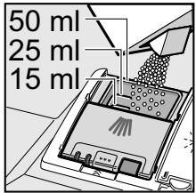 BOSCH SMS69P22EU - Remplissage du détergent - 2