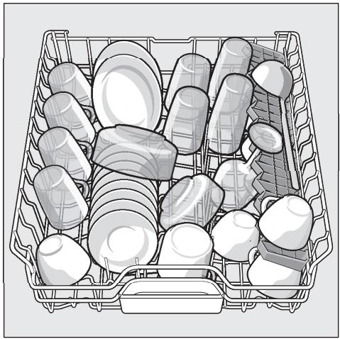 BOSCH SMS69P22EU - Tasses et verres - 1