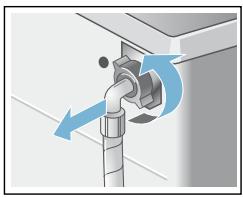 BOSCH LAVE-LINGE WAE28217FF - Mise en garde Risque d'électrocution! - 2