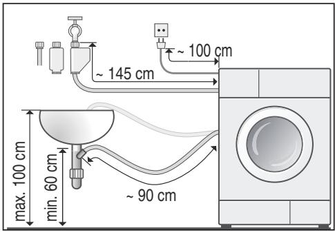 BOSCH LAVE-LINGE WAE28217FF - Raccordement à gauche - 1