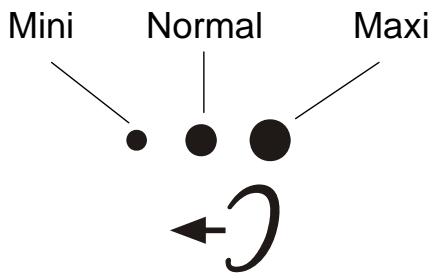 GEEMARC CL100 - - Réglage du volume d'émission - 1