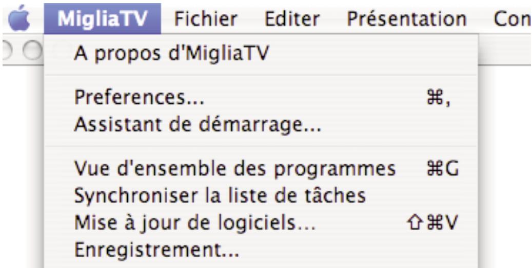 MIGLIA TVMAX - Accéder tvtv - 1