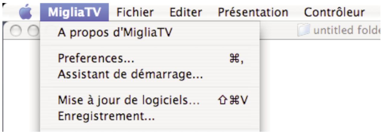 MIGLIA TVMAX - Utilisation de la télécommande - 2