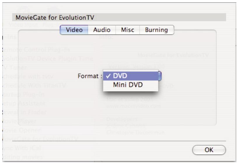 MIGLIA TVMAX - L'onglet video - 1