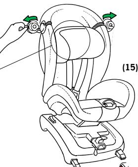 BESAFE IZI - Installation face à la route avec la ceinture de sécurité - 3