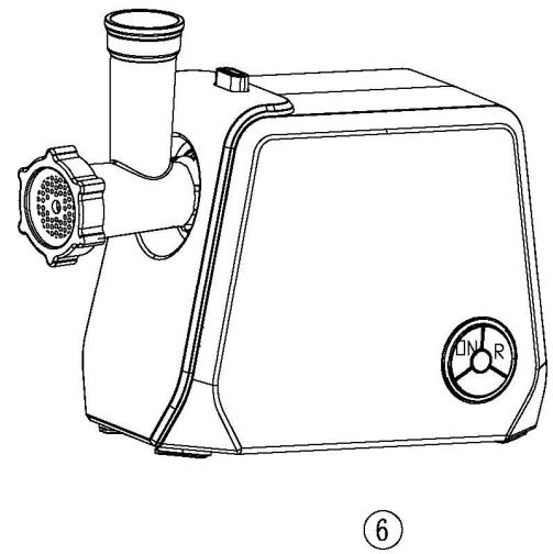 BRANDT HAC1200BG - Utilisation du hachoir à viande - 3