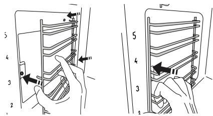 IKEA ANRATTA 00411718 - To reposition the shelf guides - 1