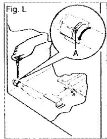 BOMPANI BOG85IX,  BOG85NR - Réglage de l'air primaire (brûleur de grilloir) - 1