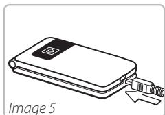 EMPORIA FLIPBASIC F220 - Insérer et charger la batterie - 3