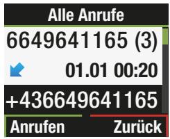 EMPORIA PURE - Anrufliste - 1