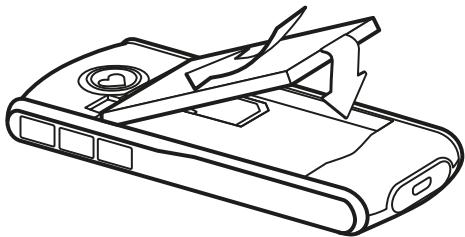 EMPORIA PURE - > So setzen Sie den Akku ein - 1