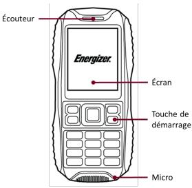 ENERGIZER ENERGY 200 - Présentation du téléphone - 1