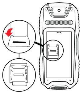ENERGIZER ENERGY 200 - Installer la batterie et la carte SIM - 5