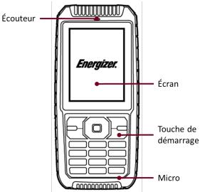 ENERGIZER ENERGY 240 - Présentation du téléphone - 1
