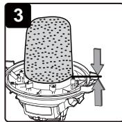 EWT CS3 COMFORT - Remplacement et nettoyage du filtre tissu réutilisable (=pochette filtrante) - 3