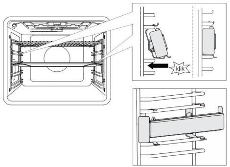 HISENSE BI61111AX - Guides extractibles en un cli (selon le modele) - 1
