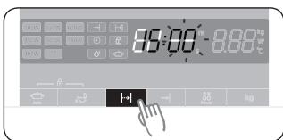 SAMSUNG FW113T002 - Réglage de l'horloge (exemple 15:15) - 4