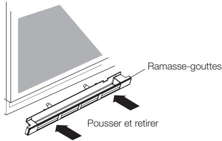 SAMSUNG FW113T002 - Retrait du ramasse-gouttes - 1