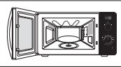 SAMSUNG MG23F301ECS - Arrêt de la cuisson - 1