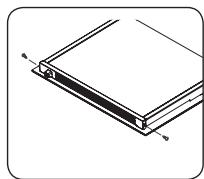 SAMSUNG NV66F2733BS - Retrait des vitres de la porte - 1