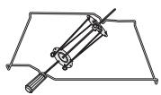 SAMSUNG NV6723BGESR - Broche de rôtissoire et brochette (en option) - 1