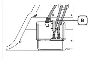SAMSUNG DV80F5E5HGW - RACCORDER LE TUYAU DE VIDANGE - 4