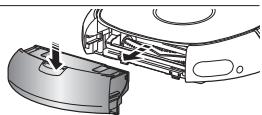 SAMSUNG SR8756 NAVIBOT - Videz le réservoir de poussière avant de le nettoyer. - 3