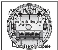 SAMSUNG SR8756 NAVIBOT - Pour retirer les substances étrangères, utilisez toujours la brosse de nettoyage après avoir mis l'appareil hors tension. - 1