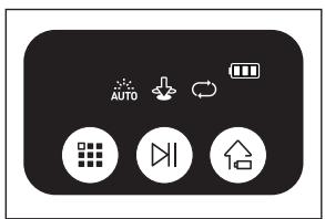 SAMSUNG SR8756 NAVIBOT - Allumez l'unité principale et activez le bouton de mise sous tension. - 1