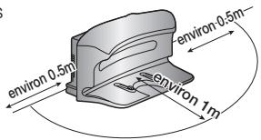 SAMSUNG SR8756 NAVIBOT - Allumez l'unité principale et activez le bouton de mise sous tension. - 5
