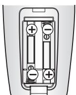 SAMSUNG NAVIBOT SR8855 - ■ Mise en place des piles de la télécommande - 2