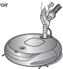 SAMSUNG NAVIBOT SR8855 - MÉTHODE POUR VIDER RAPIDEMENT L'APPAREIL - 2
