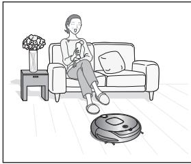 SAMSUNG NAVIBOT SR8855 - UTILITÉ DE LA FONCTION VIRTUAL GUARD - 1