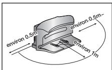 SAMSUNG SR8751 NAVIBOT LIGHT - Laissez toujours le cordon d'alimentation du chargeur branché dans la prise. - 5