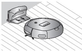 SAMSUNG SR8751 NAVIBOT LIGHT - Allumez l'unité principale et activez le bouton de mise sous tension. - 8