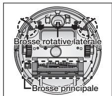 SAMSUNG SR8751 NAVIBOT LIGHT - Pour retirer les substances étrangères, utilisez toujours la brosse de nettoyage après avoir mis l'appareil hors tension. - 1