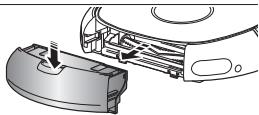SAMSUNG SR8751 NAVIBOT LIGHT - Videz le réservoir de poussière avant de le nettoyer. - 3