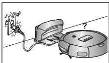 SAMSUNG SR8751 NAVIBOT LIGHT - Laissez toujours le cordon d'alimentation du chargeur branché dans la prise. - 1