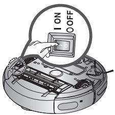SAMSUNG SR8751 NAVIBOT LIGHT - Vous pouvez lancer ou interrompre toutes les fonctions du robot aspirateur. - 1